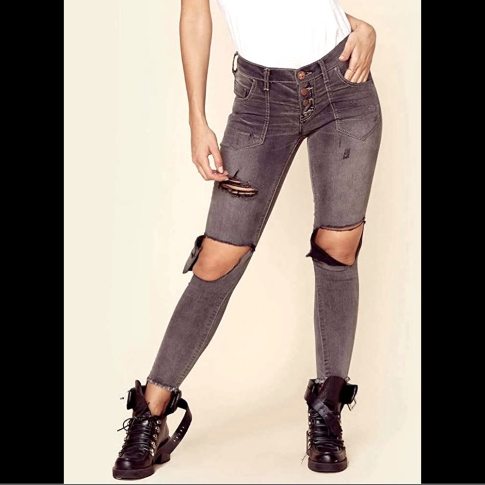 One Teaspoon Le Duke Freebirds Jeans Size 22